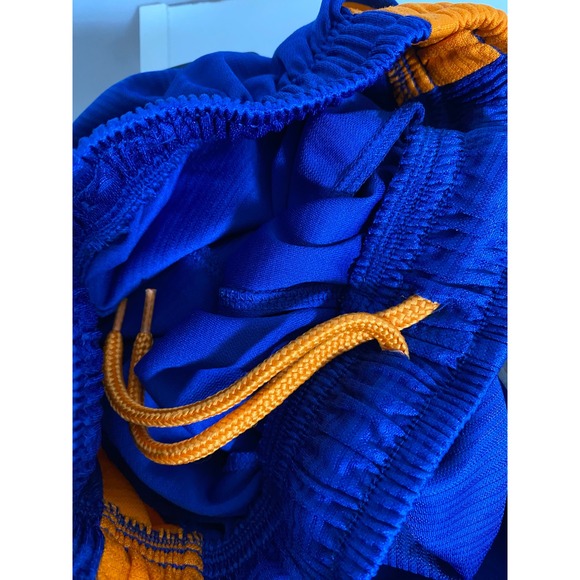 Mta Sport Athletic Shorts Basketball Activewear‎ Blue Orange Kids Size 8 - Picture 5 of 8